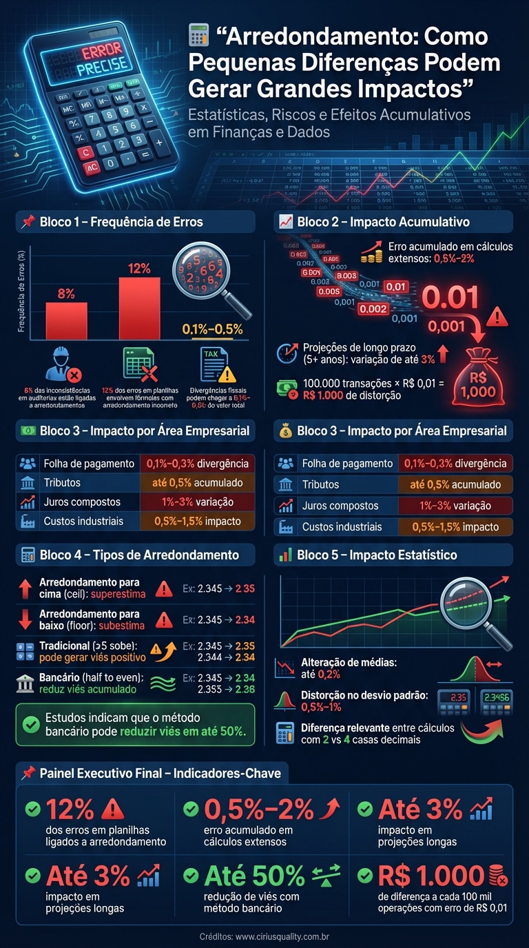 O Que É Arredondamento E Como Ele Impacta Seus Cálculos