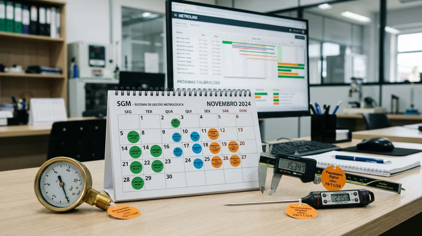 Ciclo de Calibração: Como Definir Intervalos Corretos conforme ILAC G24 e ISO 10012